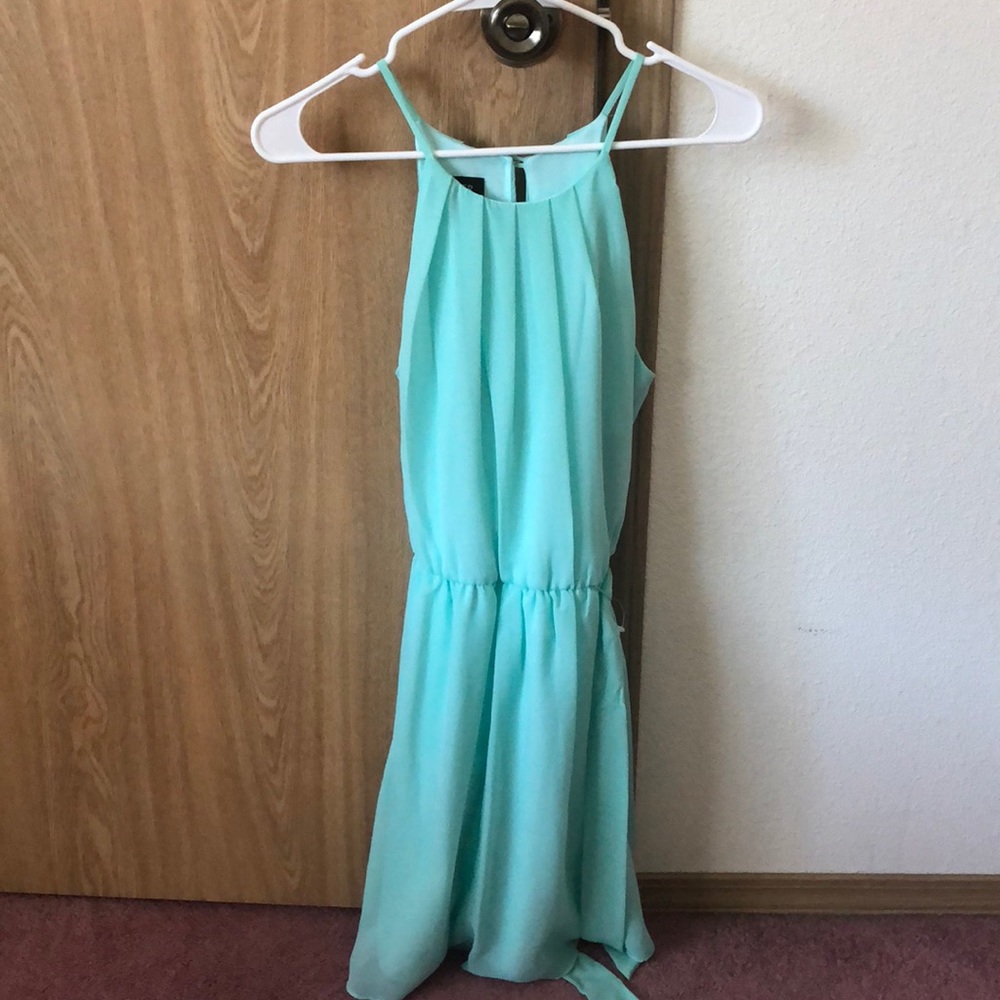 Teal dress